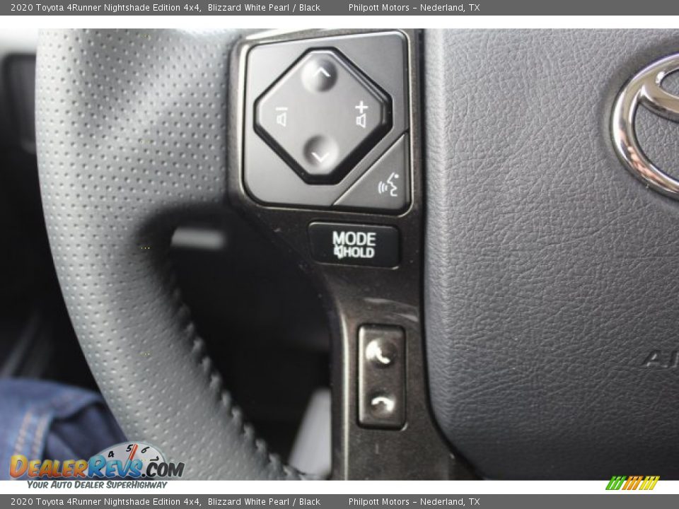 2020 Toyota 4Runner Nightshade Edition 4x4 Blizzard White Pearl / Black Photo #14