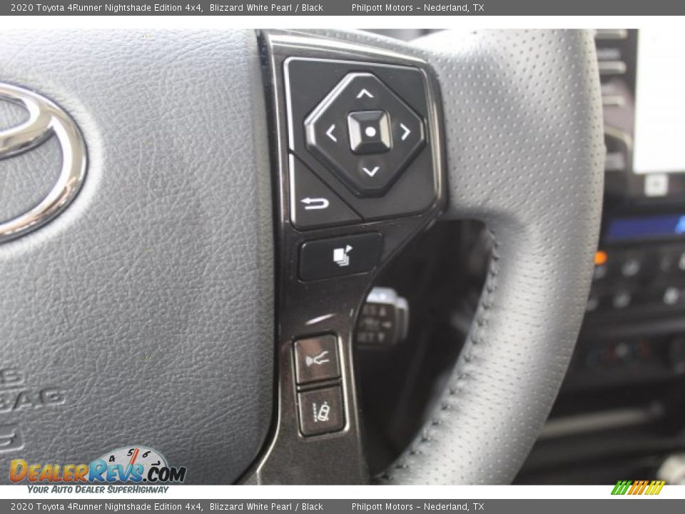 2020 Toyota 4Runner Nightshade Edition 4x4 Blizzard White Pearl / Black Photo #15