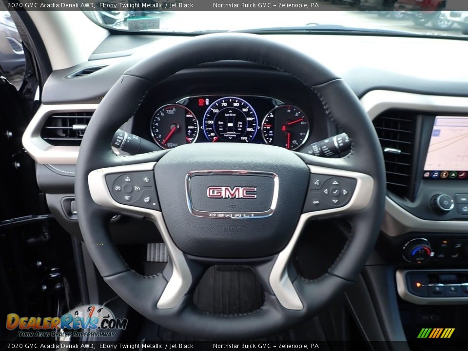 2020 GMC Acadia Denali AWD Steering Wheel Photo #16