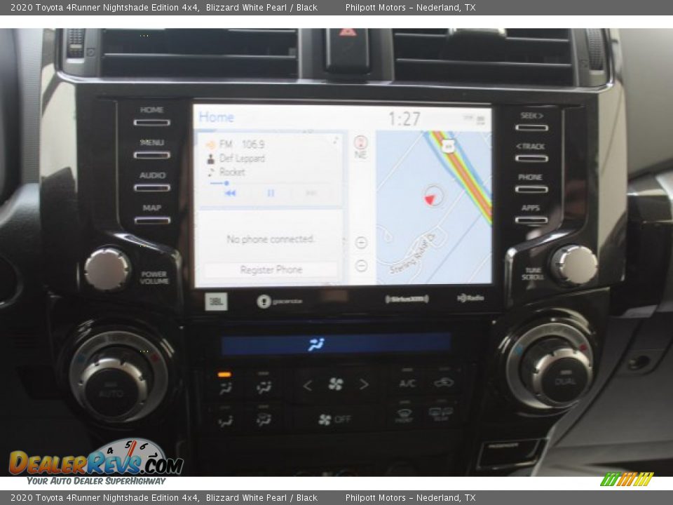 2020 Toyota 4Runner Nightshade Edition 4x4 Blizzard White Pearl / Black Photo #19