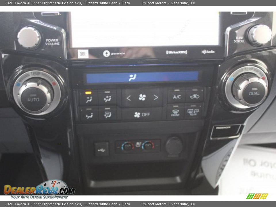 2020 Toyota 4Runner Nightshade Edition 4x4 Blizzard White Pearl / Black Photo #20