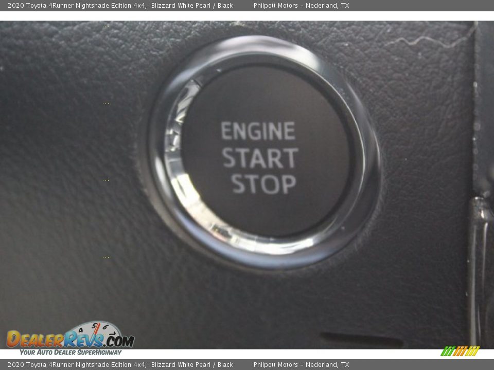 2020 Toyota 4Runner Nightshade Edition 4x4 Blizzard White Pearl / Black Photo #21