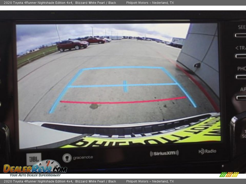 2020 Toyota 4Runner Nightshade Edition 4x4 Blizzard White Pearl / Black Photo #22