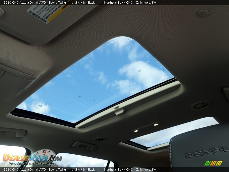 Sunroof of 2020 GMC Acadia Denali AWD Photo #20