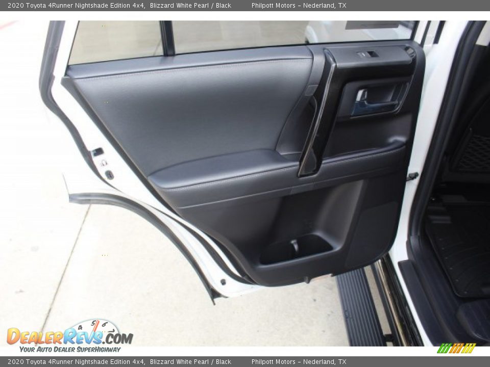 2020 Toyota 4Runner Nightshade Edition 4x4 Blizzard White Pearl / Black Photo #23