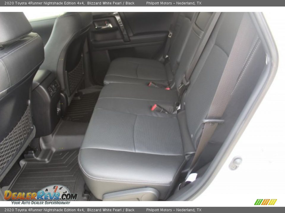 2020 Toyota 4Runner Nightshade Edition 4x4 Blizzard White Pearl / Black Photo #24