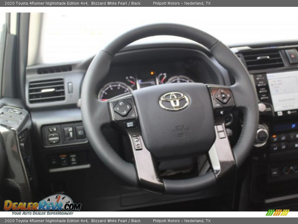 2020 Toyota 4Runner Nightshade Edition 4x4 Blizzard White Pearl / Black Photo #26