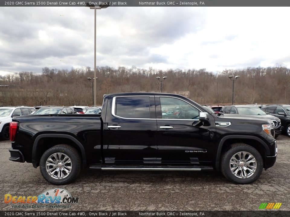 Onyx Black 2020 GMC Sierra 1500 Denali Crew Cab 4WD Photo #4