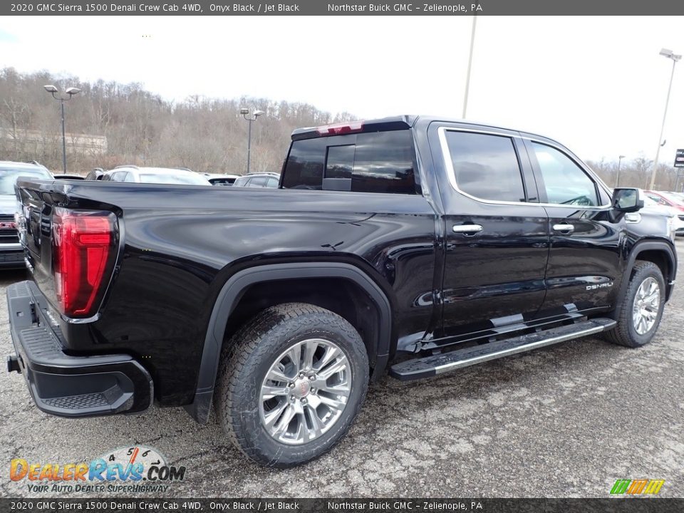 2020 GMC Sierra 1500 Denali Crew Cab 4WD Onyx Black / Jet Black Photo #5