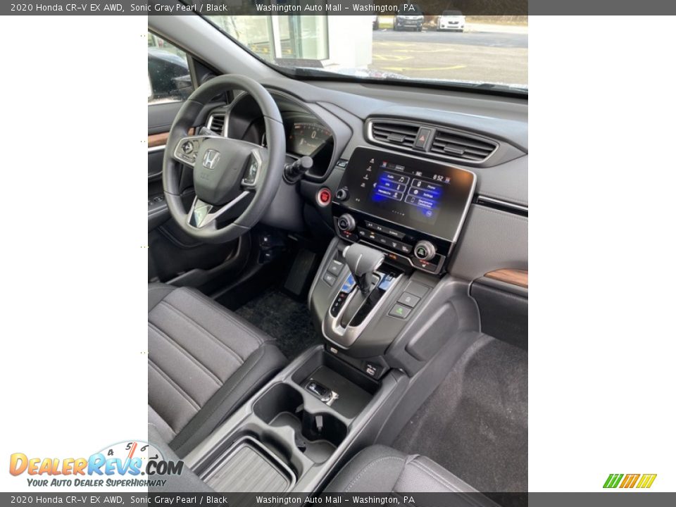 2020 Honda CR-V EX AWD Sonic Gray Pearl / Black Photo #25