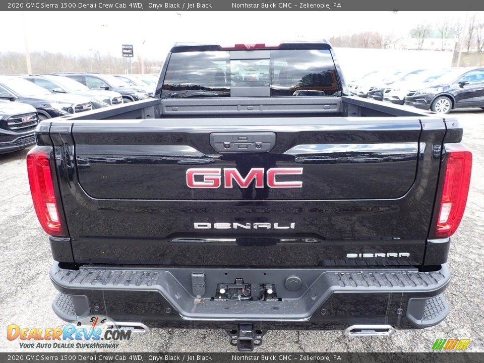 2020 GMC Sierra 1500 Denali Crew Cab 4WD Onyx Black / Jet Black Photo #6