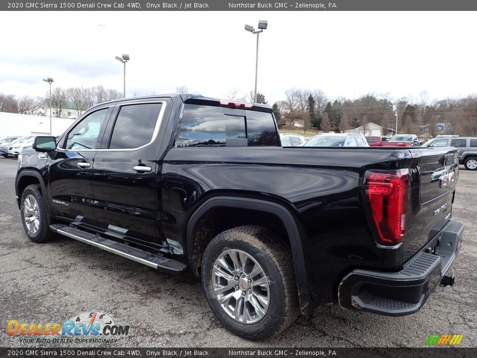 Onyx Black 2020 GMC Sierra 1500 Denali Crew Cab 4WD Photo #7