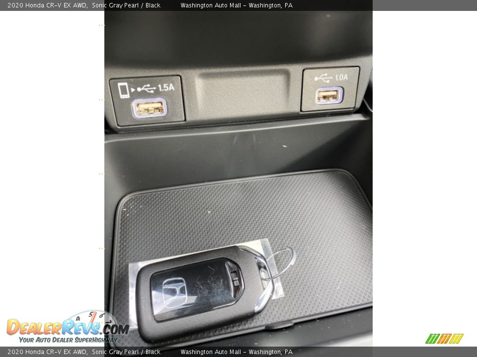 2020 Honda CR-V EX AWD Sonic Gray Pearl / Black Photo #35