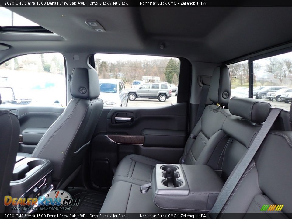 Rear Seat of 2020 GMC Sierra 1500 Denali Crew Cab 4WD Photo #13