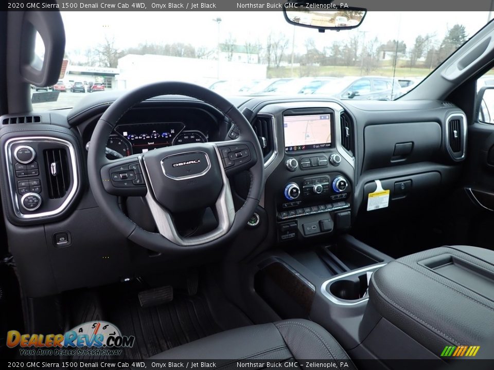 Front Seat of 2020 GMC Sierra 1500 Denali Crew Cab 4WD Photo #14