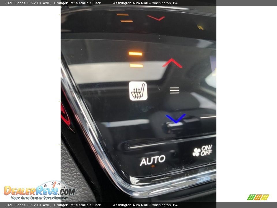 2020 Honda HR-V EX AWD Orangeburst Metallic / Black Photo #34