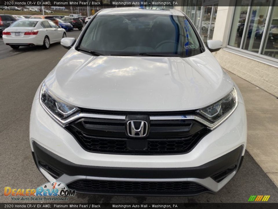 2020 Honda CR-V EX AWD Platinum White Pearl / Black Photo #3