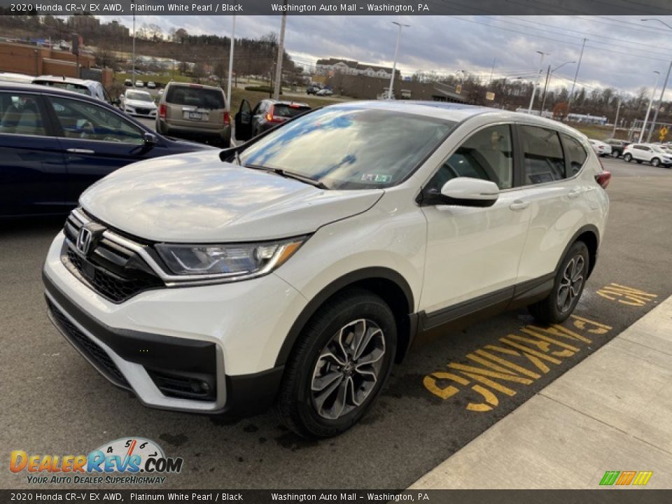 2020 Honda CR-V EX AWD Platinum White Pearl / Black Photo #4