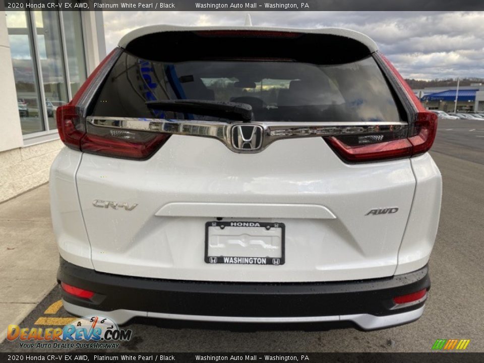 2020 Honda CR-V EX AWD Platinum White Pearl / Black Photo #6