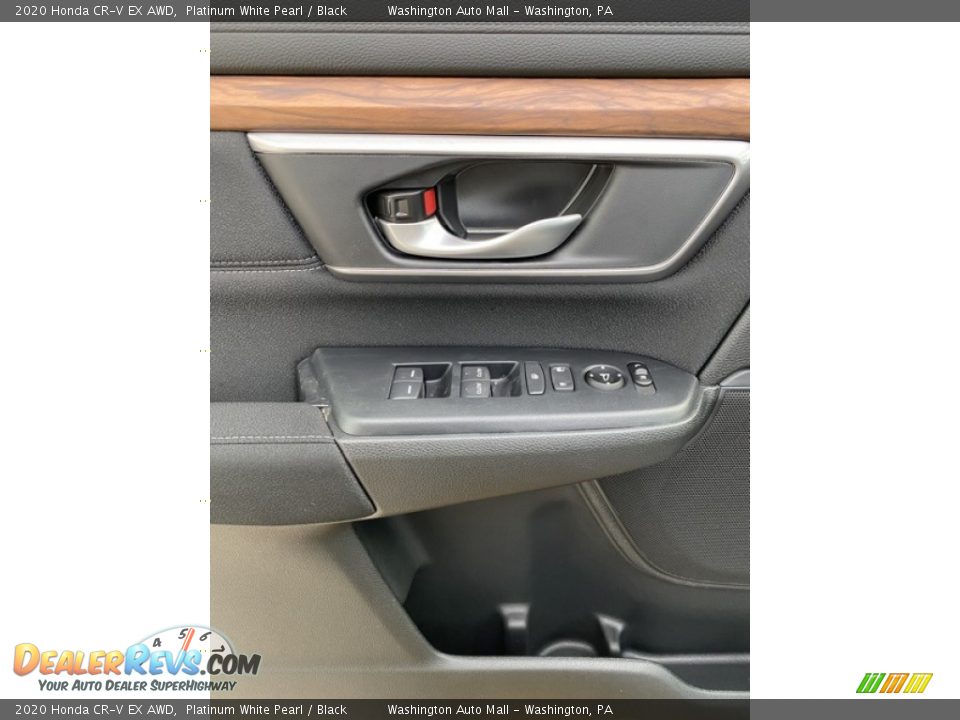 2020 Honda CR-V EX AWD Platinum White Pearl / Black Photo #11