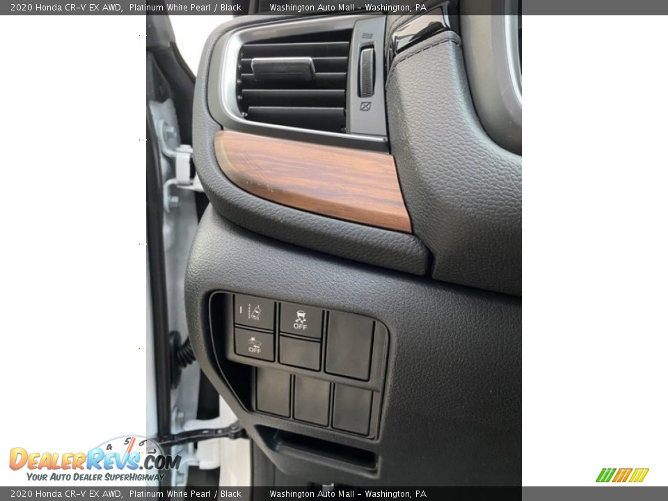 2020 Honda CR-V EX AWD Platinum White Pearl / Black Photo #12