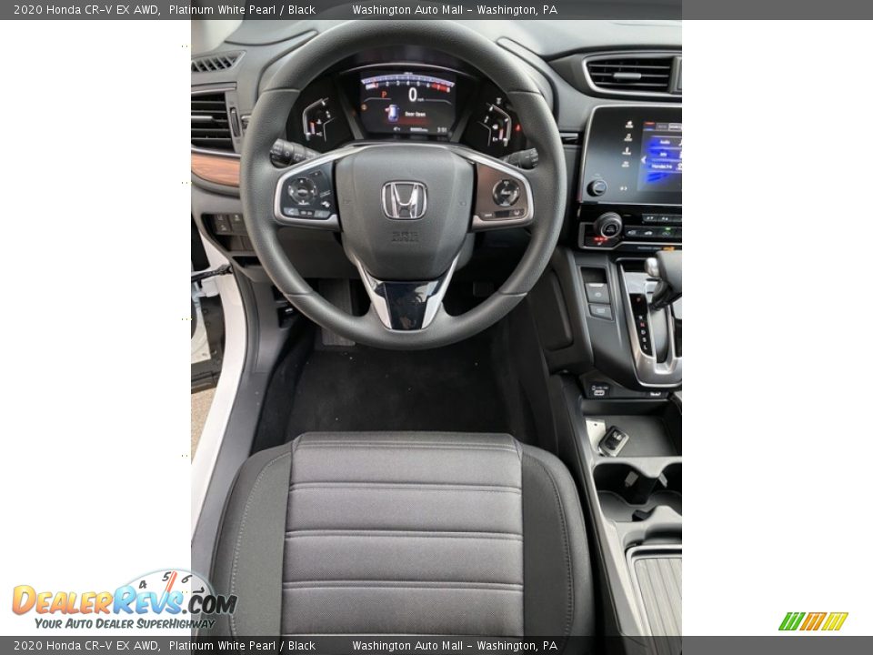 2020 Honda CR-V EX AWD Platinum White Pearl / Black Photo #13