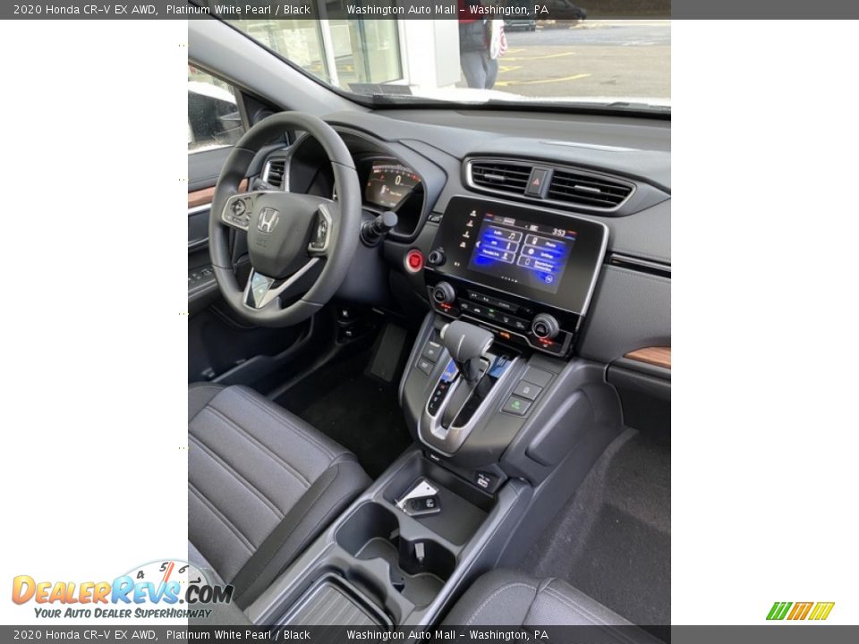 2020 Honda CR-V EX AWD Platinum White Pearl / Black Photo #25