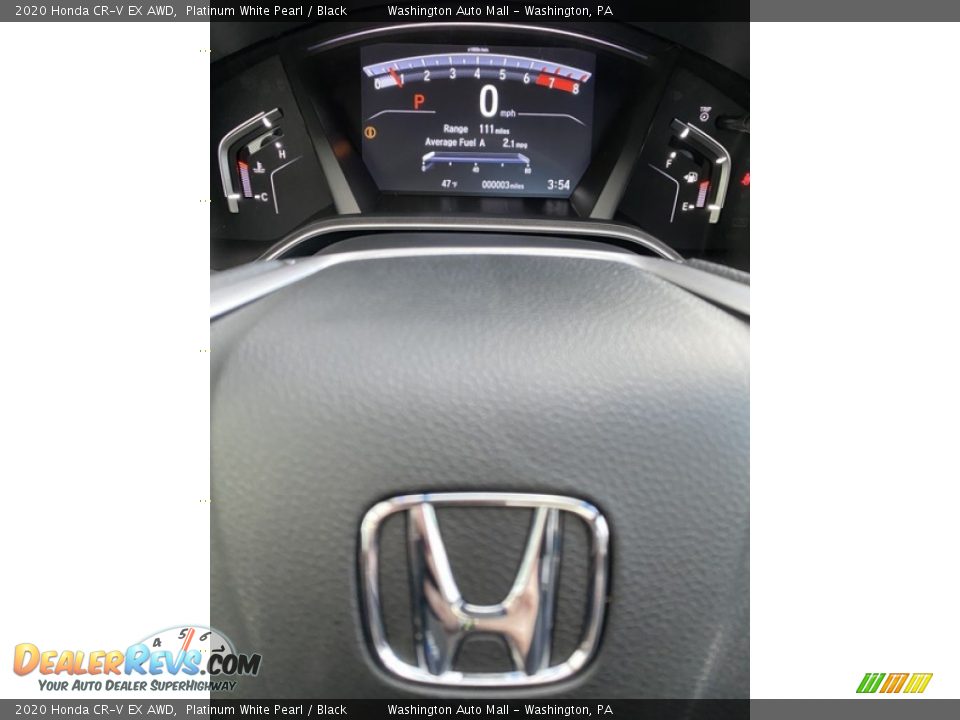 2020 Honda CR-V EX AWD Platinum White Pearl / Black Photo #28