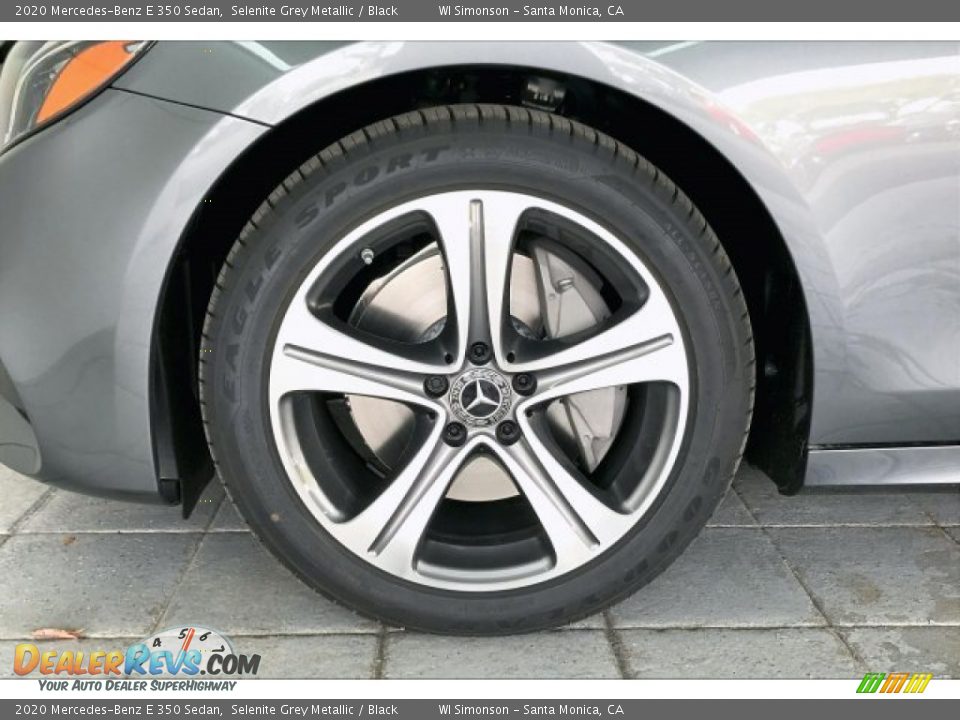 2020 Mercedes-Benz E 350 Sedan Selenite Grey Metallic / Black Photo #9