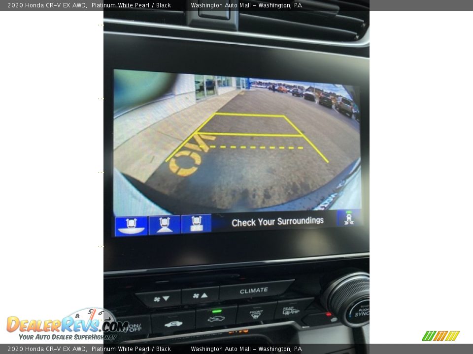 2020 Honda CR-V EX AWD Platinum White Pearl / Black Photo #30