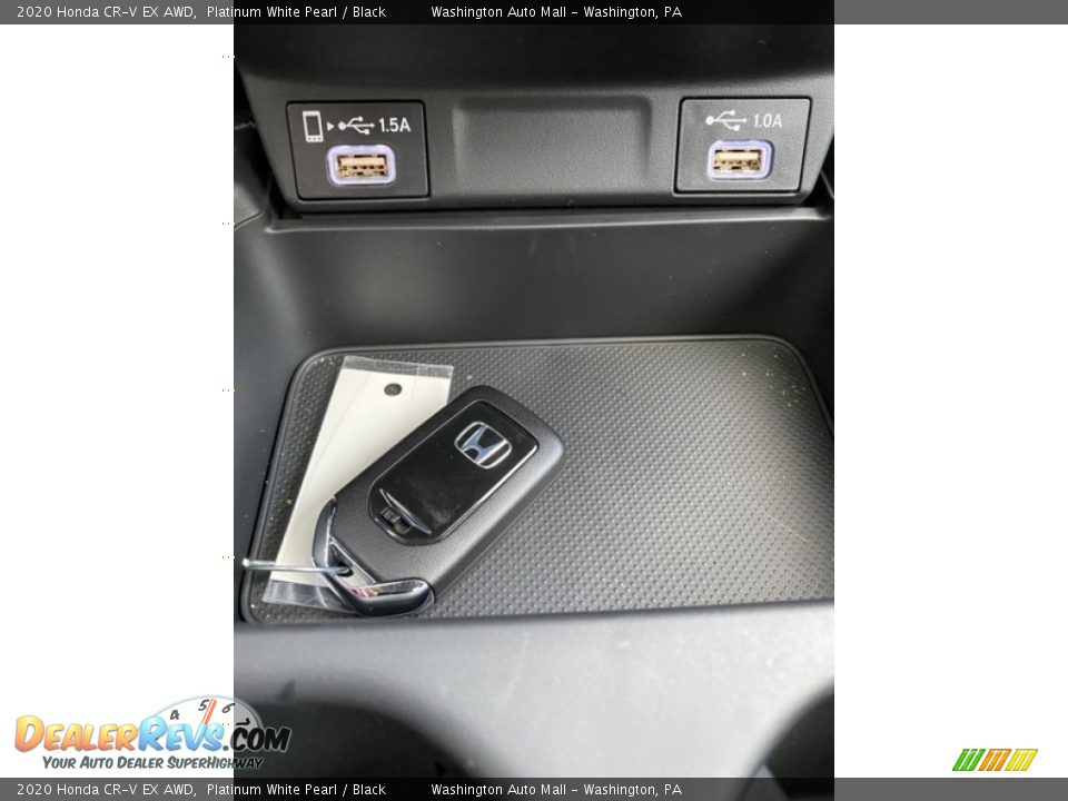 2020 Honda CR-V EX AWD Platinum White Pearl / Black Photo #34