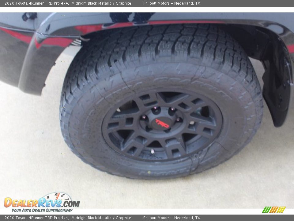 2020 Toyota 4Runner TRD Pro 4x4 Midnight Black Metallic / Graphite Photo #5