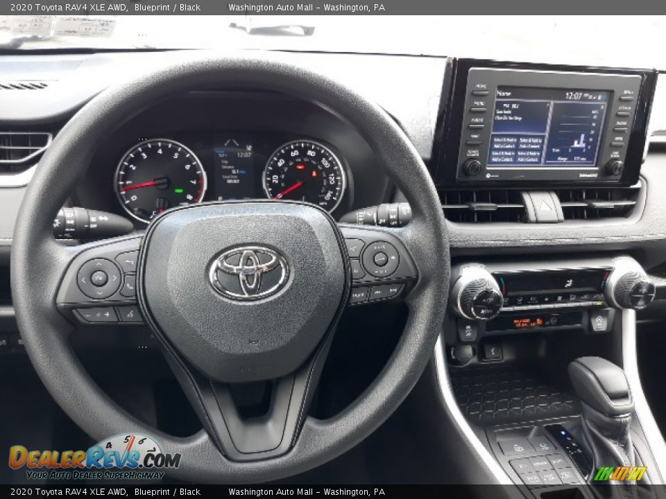 2020 Toyota RAV4 XLE AWD Blueprint / Black Photo #3