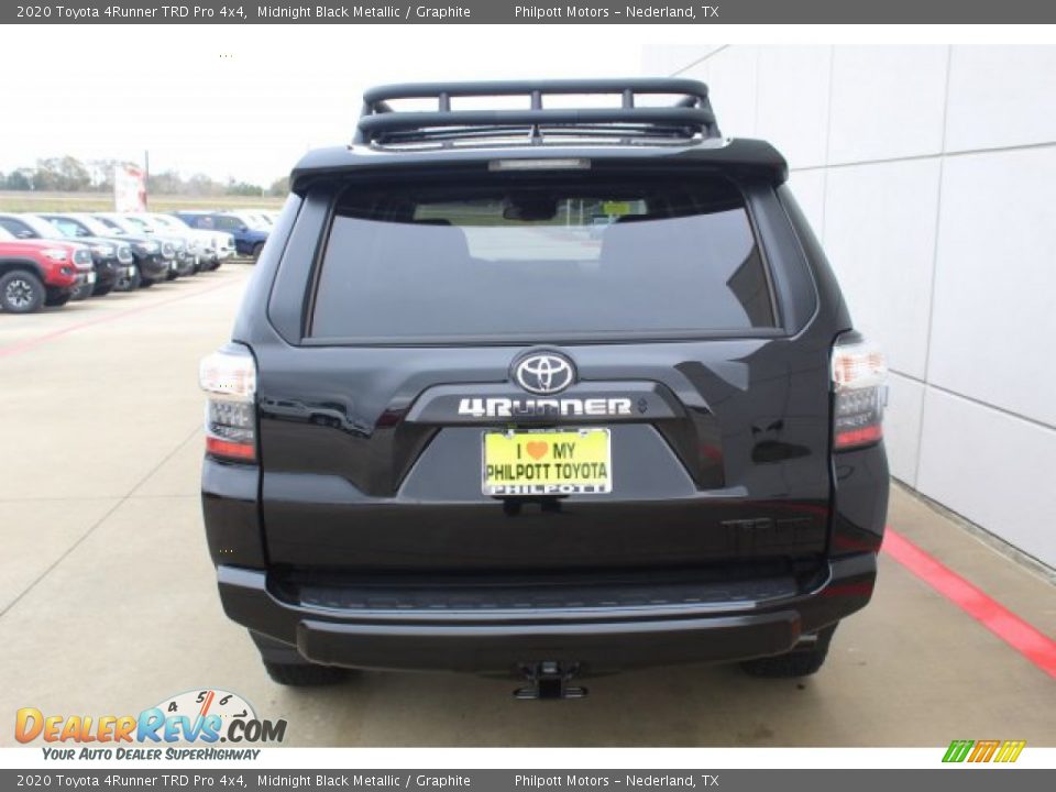 2020 Toyota 4Runner TRD Pro 4x4 Midnight Black Metallic / Graphite Photo #7