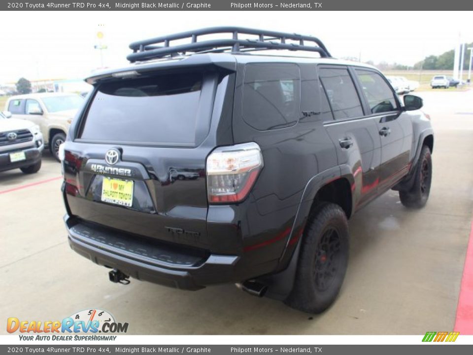 2020 Toyota 4Runner TRD Pro 4x4 Midnight Black Metallic / Graphite Photo #8