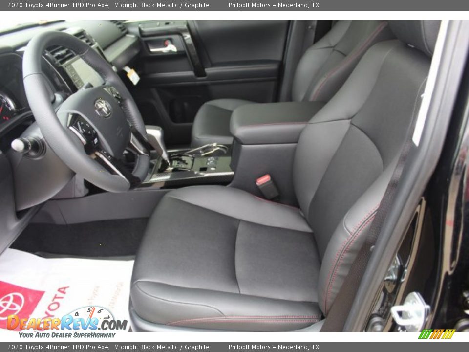 2020 Toyota 4Runner TRD Pro 4x4 Midnight Black Metallic / Graphite Photo #10