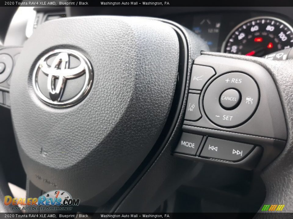 2020 Toyota RAV4 XLE AWD Steering Wheel Photo #8