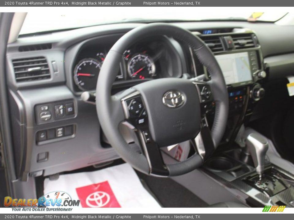 2020 Toyota 4Runner TRD Pro 4x4 Midnight Black Metallic / Graphite Photo #13