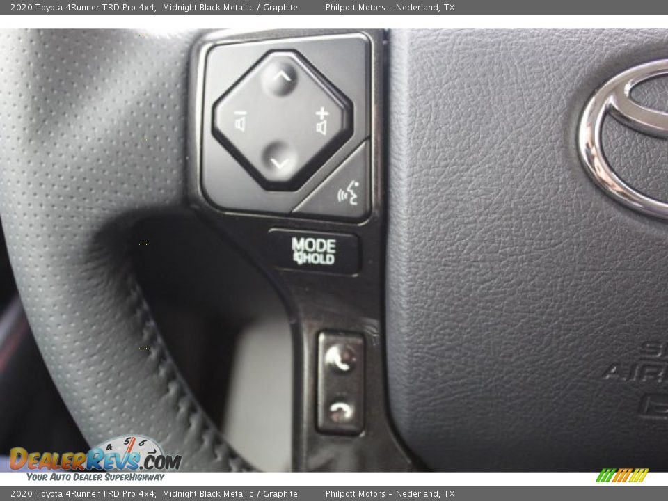 2020 Toyota 4Runner TRD Pro 4x4 Midnight Black Metallic / Graphite Photo #14