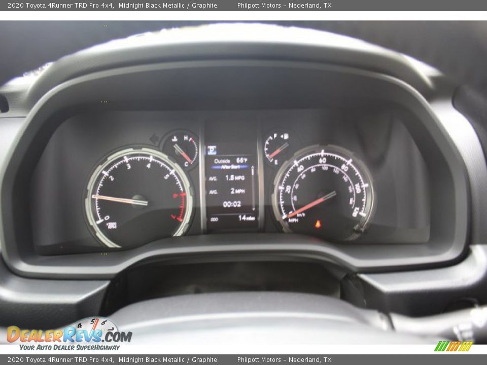 2020 Toyota 4Runner TRD Pro 4x4 Midnight Black Metallic / Graphite Photo #16