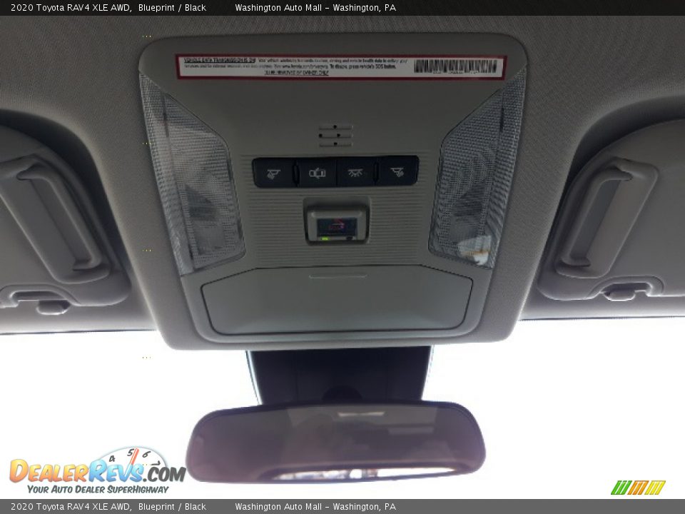 2020 Toyota RAV4 XLE AWD Blueprint / Black Photo #12
