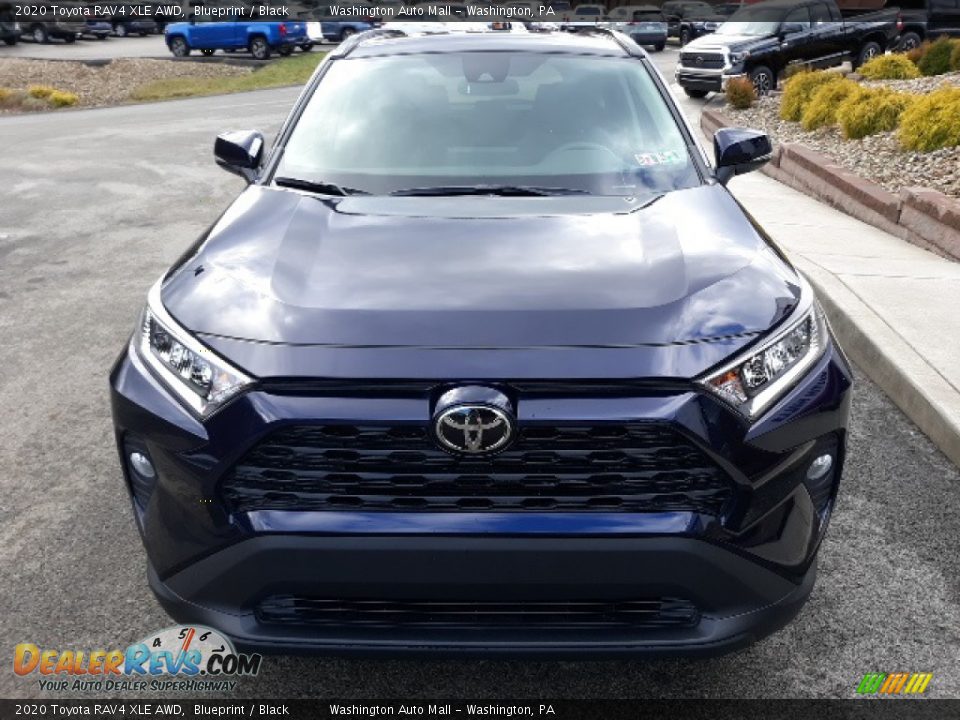 2020 Toyota RAV4 XLE AWD Blueprint / Black Photo #14