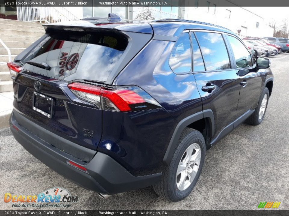 2020 Toyota RAV4 XLE AWD Blueprint / Black Photo #17