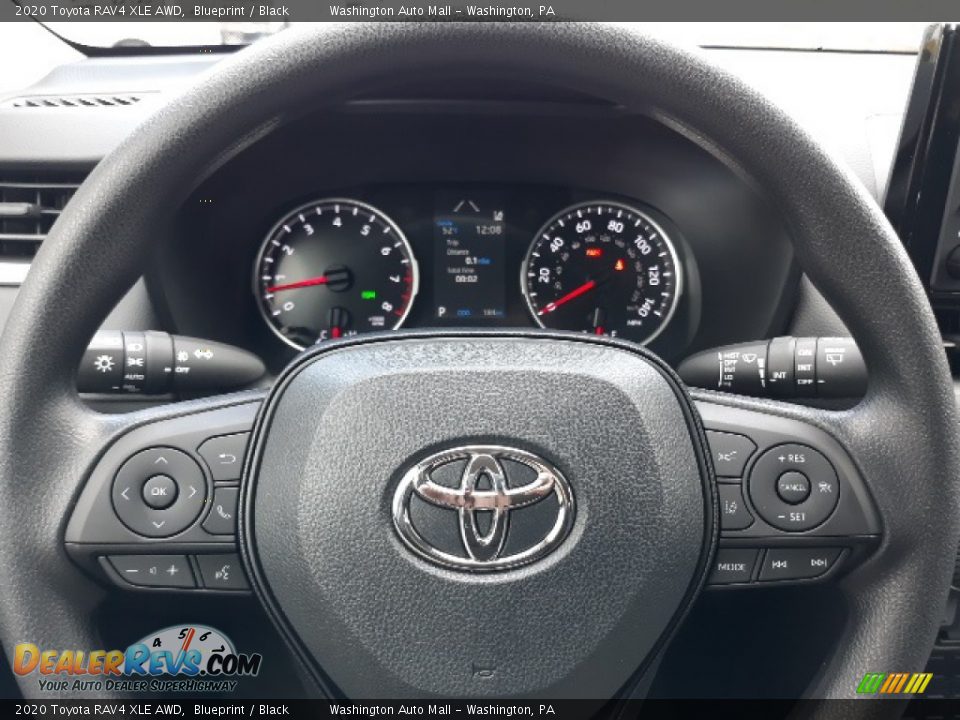 2020 Toyota RAV4 XLE AWD Blueprint / Black Photo #27