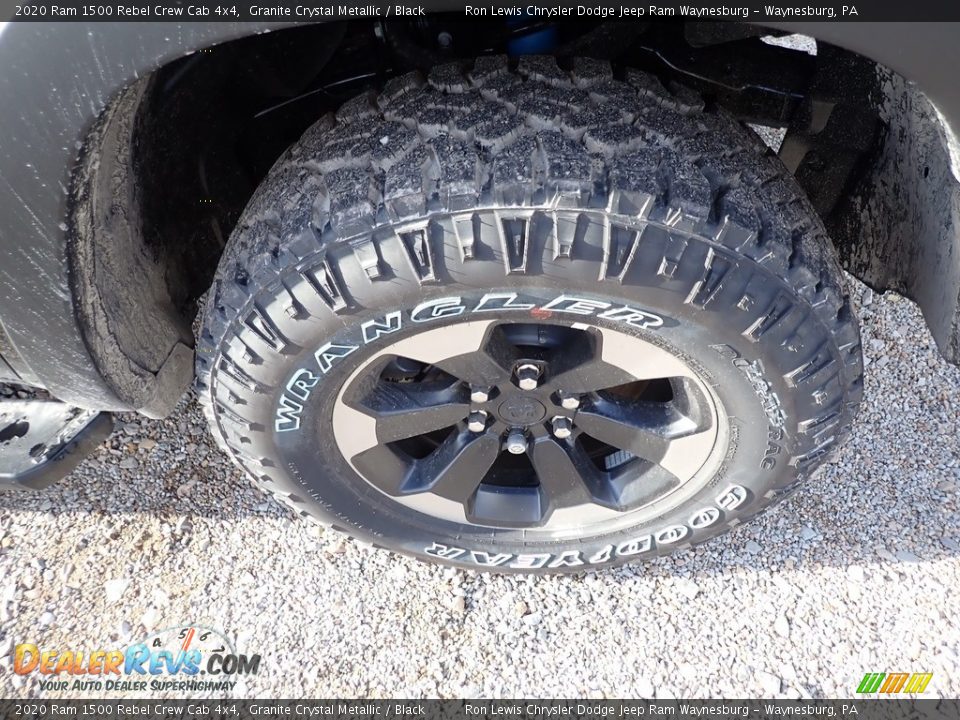 2020 Ram 1500 Rebel Crew Cab 4x4 Granite Crystal Metallic / Black Photo #9