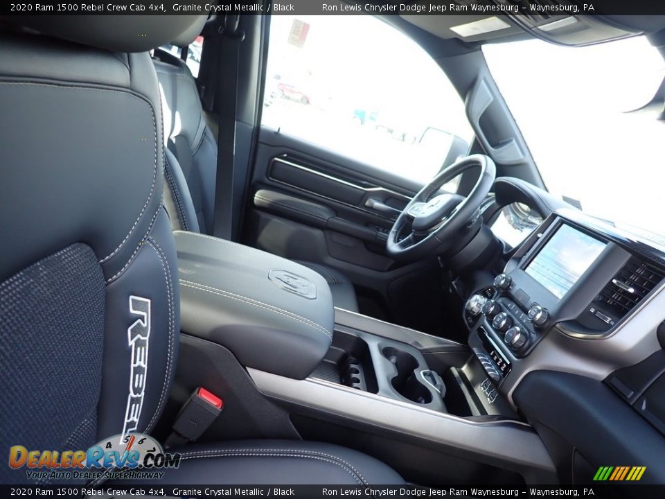 2020 Ram 1500 Rebel Crew Cab 4x4 Granite Crystal Metallic / Black Photo #10