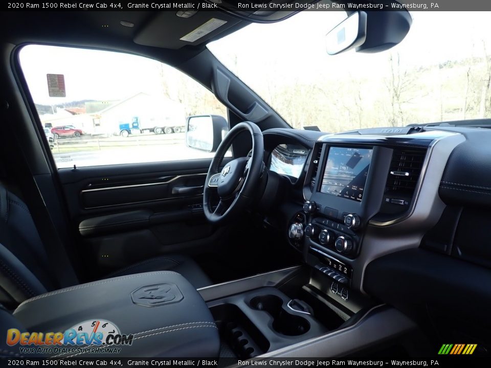2020 Ram 1500 Rebel Crew Cab 4x4 Granite Crystal Metallic / Black Photo #11