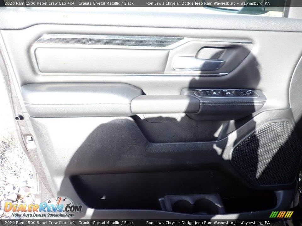2020 Ram 1500 Rebel Crew Cab 4x4 Granite Crystal Metallic / Black Photo #14