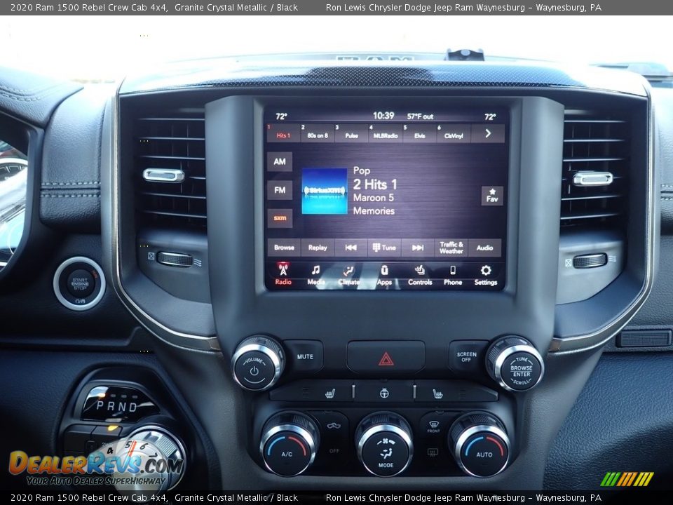 2020 Ram 1500 Rebel Crew Cab 4x4 Granite Crystal Metallic / Black Photo #16