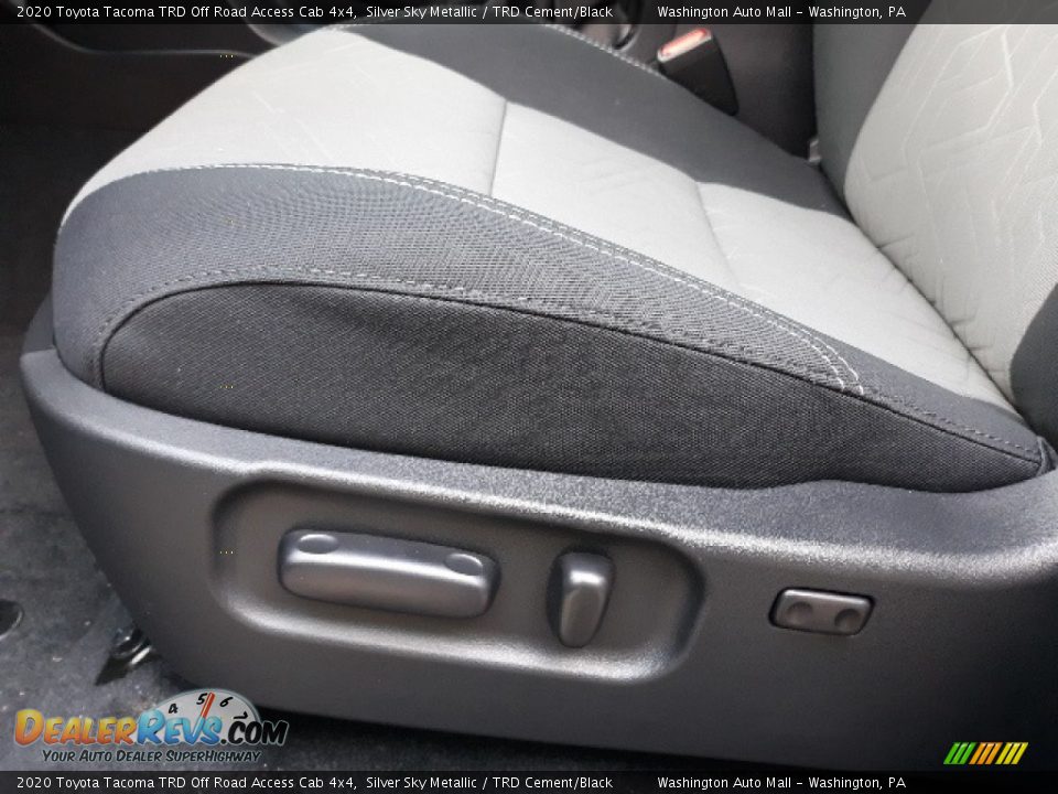 2020 Toyota Tacoma TRD Off Road Access Cab 4x4 Silver Sky Metallic / TRD Cement/Black Photo #5